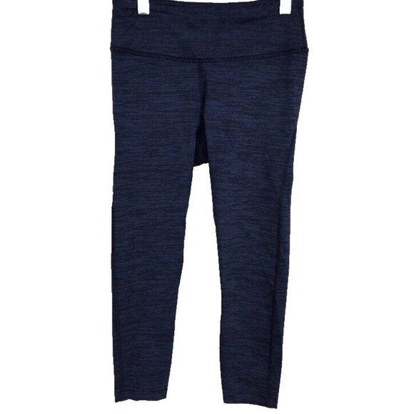 Outdoor Voices Pants - Outdoor Voices Size XS Crop Leggings Navy TechSweat Gym Training Pocket